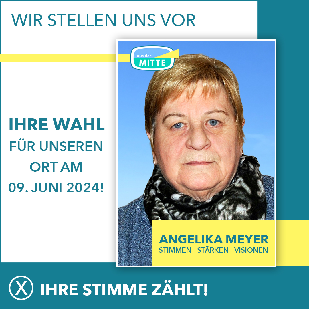 Vorstellung Angelika Meyer Vorstellung Angelika Meyer