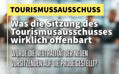 Tourismusausschuss: Neutralität oder Favoritismus?