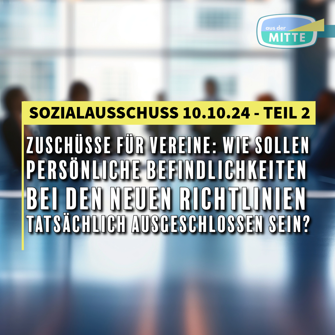 Sozialausschuss vom 10.10.2024 Teil‑2