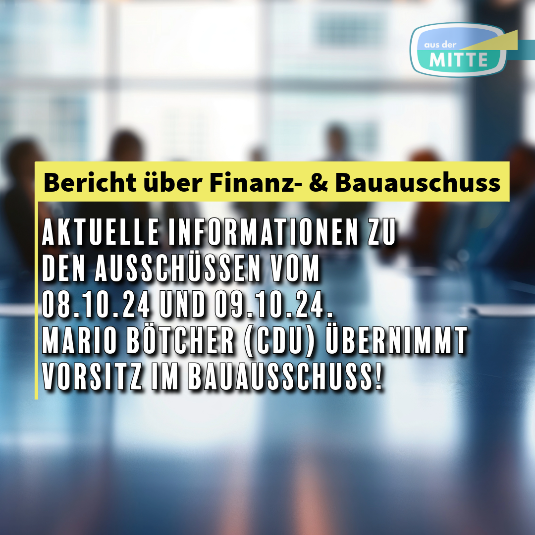Finanz- und Bauausschuss