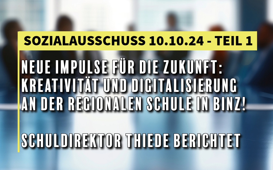 Sozialausschuss vom 10.10.2024 Teil‑1