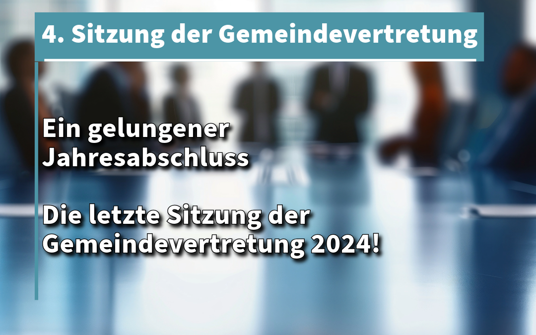 Bericht zur Gemeindevertretersitzung vom 05. Dezember 2024