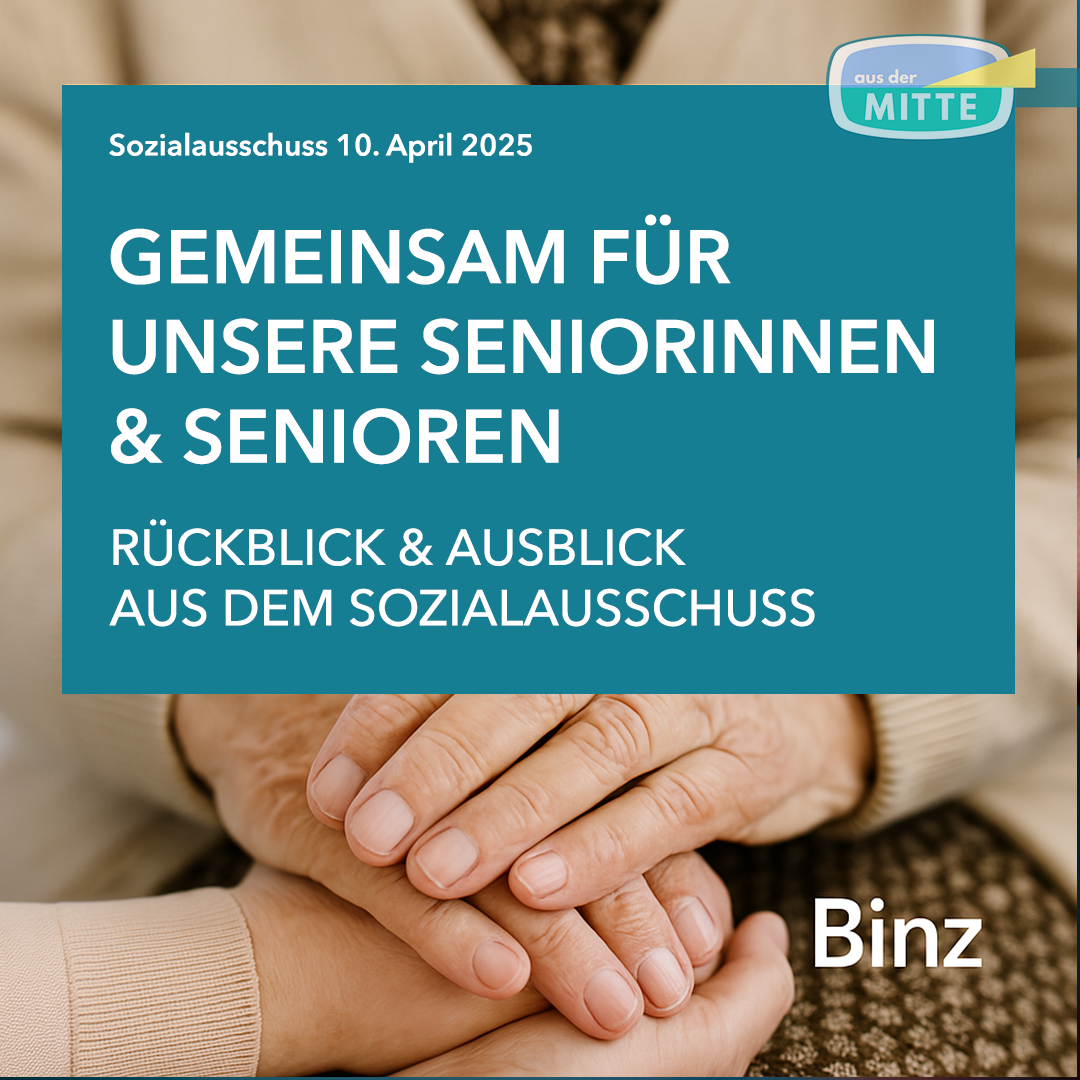 Geimeinsam für unsere Seniorinnen und Senioren