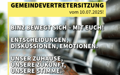 Rückblick auf die Gemeindevertretersitzung vom 10.07.2025