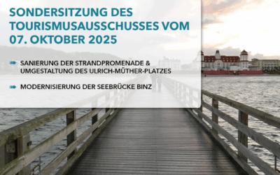 Sondersitzung Tourismusausschuss Binz – Oktober 2025