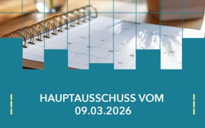 Hauptausschuss März 2026 Binz Bericht