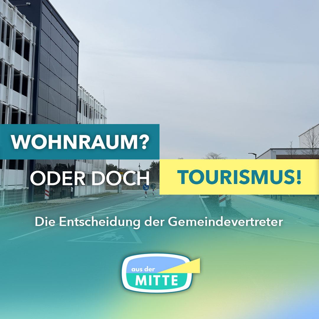 Gebiet MZO Alte Gärtnerei in Binz mit der Frage Wohnen oder Tourismus nach Entscheidung der Gemeindevertretung