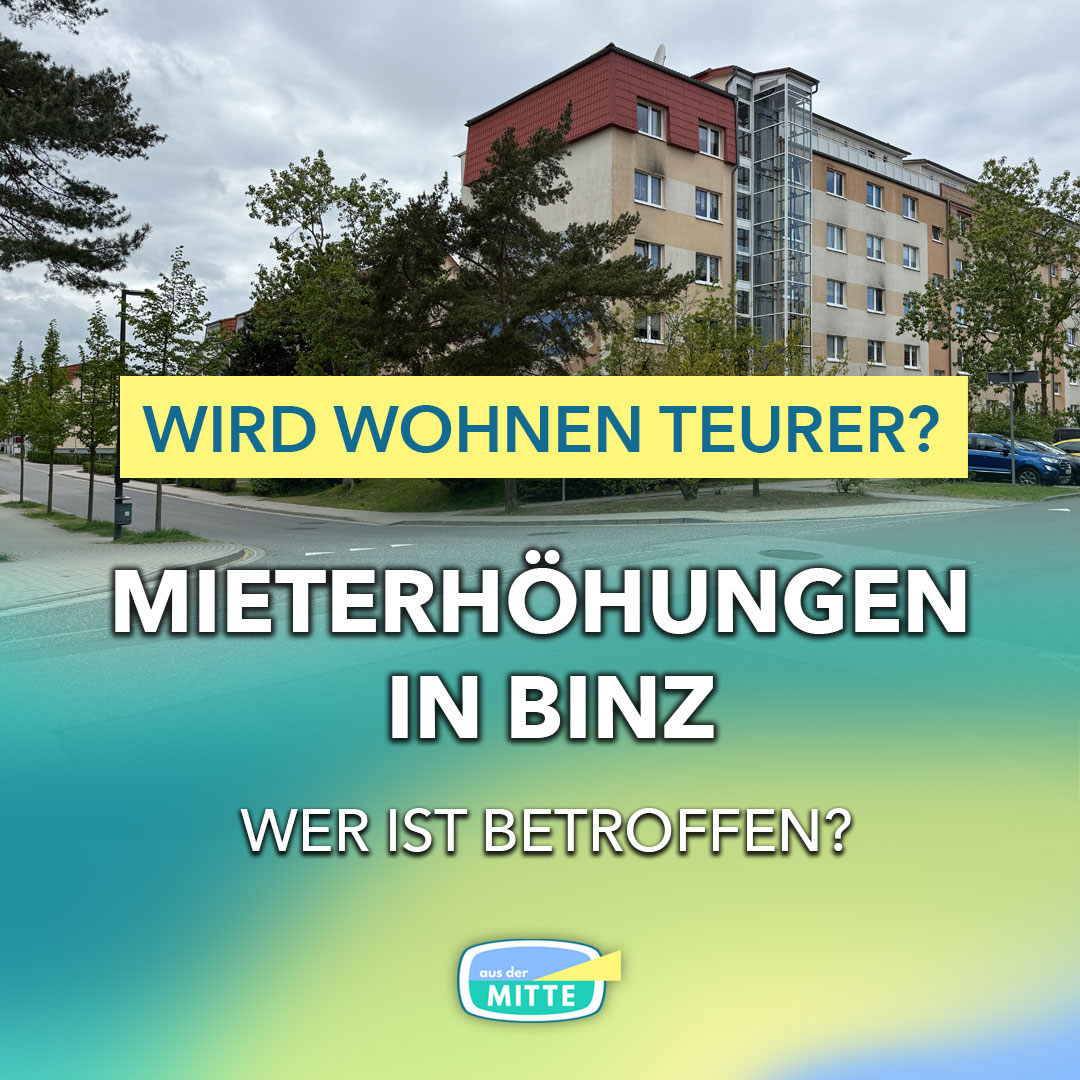 Wohngebäude mit Text Wird Wohnen teurer? Mieterhöhungen in Binz – wer ist betroffen?