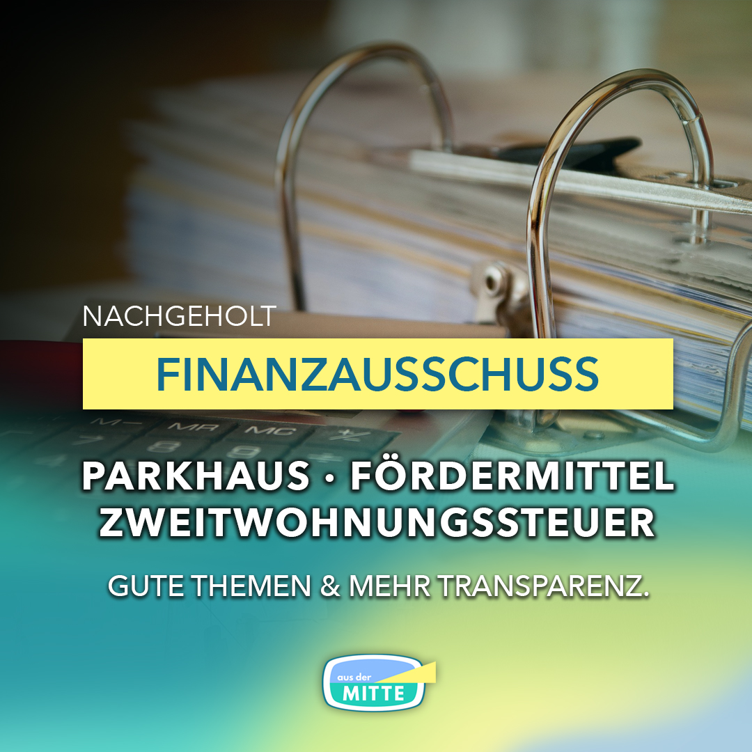 Finanzausschuss Binz nachgeholt – Beratung zu Parkhaus, Parkautomaten, Fördermitteln und Gemeindefinanzen